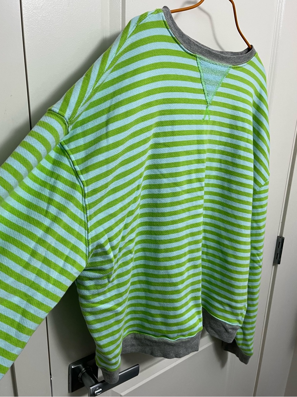 We The Free by Free People Striped Women's Crewneck Sweatshirt in size M - Picture 3 of 10